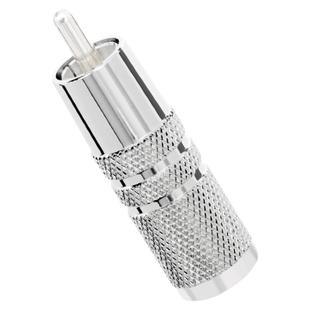 CARDAS仿卡达斯镀金镀银RCA莲花插头音频线信号同轴线 AV接线端子