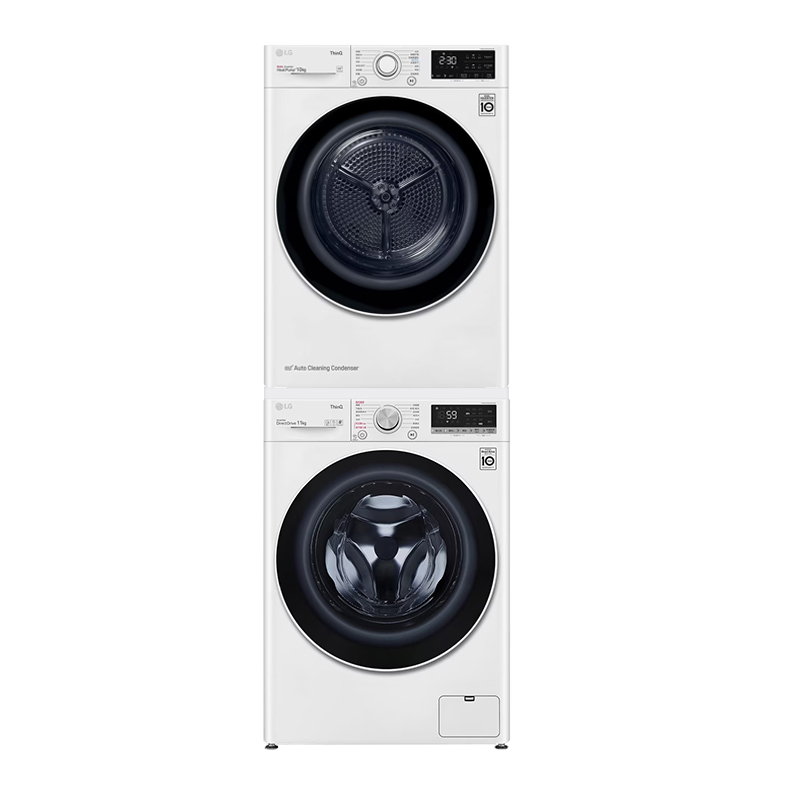 LG洗烘套装热泵原装进口烘干机家用滚筒高温煮洗洗衣机线下同款