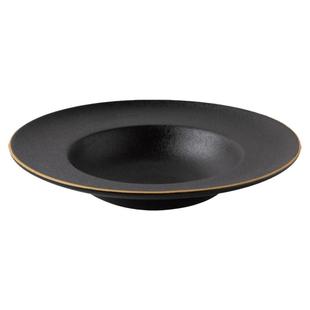 北欧磨砂家用草帽盘创意复古沙拉盘西餐盘意面盘菜盘法式汤盘汤碗