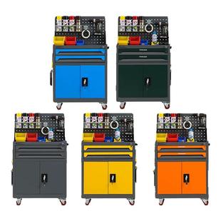 汽修工具车抽屉五金维修手推箱多功能移动重型工具柜子钳工车间用