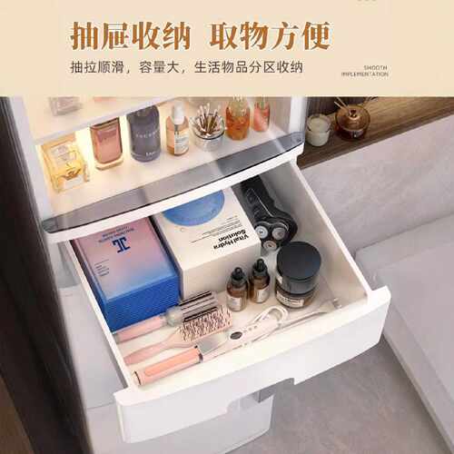 卫生间置物架浴室收纳柜家用大容量免安装落地厕所洗手间储物柜子