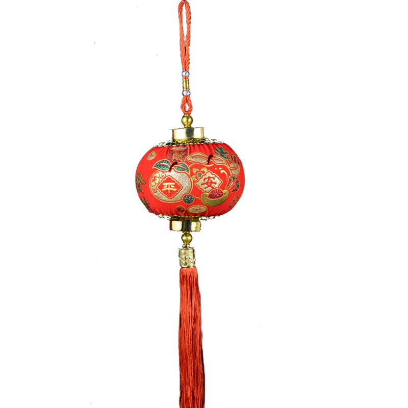 元旦春节装饰品小灯笼装饰挂件 灯笼