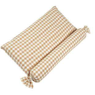 科迷熊儿童枕头荞麦护颈枕3-18岁小学生矫正防驼背专用脊椎整套枕