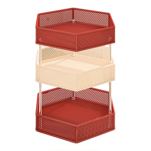 水果篮置物架水果盘家用客厅茶几桌面收纳架多层水果篮零食摆放盘