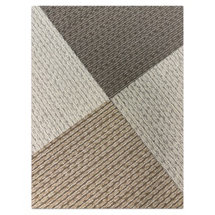 日本东理地毯TOLI客厅日式环保方块地垫剑麻质感可拆洗防滑地毯垫