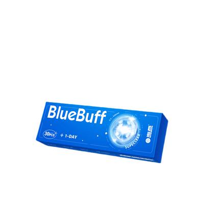 【自营】海昌蓝buff近视隐形眼镜日抛30片水凝胶高清透氧舒适水润