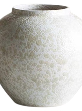 紫泉涧白陶瓷花瓶侘寂水培插花器
