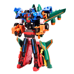 新托宝战士银河侦探6银河星魁王第六季变形玩具四合体机器人金刚