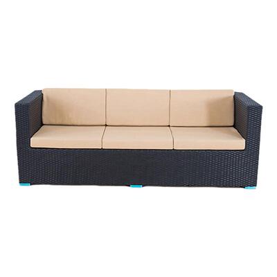户外藤编沙发U形组合庭院阳台防水防晒四季通用多功能休闲沙发