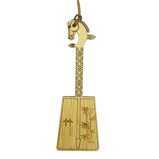 厂家直供竹书签马头琴造型摆地摊旅游景区校园纪念品饰品摆件礼物