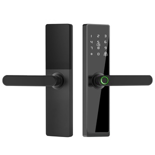 室内木门指纹锁卧室内房间密码锁电子锁办公室智能锁酒店刷卡门锁