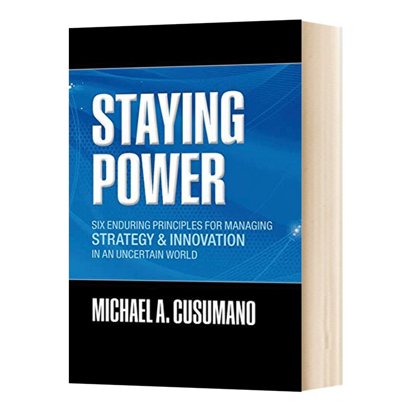 英文原版 精装 Staying Power 保持强大 企业动荡时期战略与创新管理六大持久原则 英文版 进口英语原版书籍