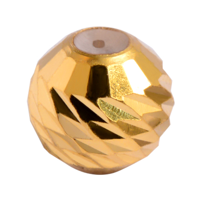 语瑶18k金批花珠定位珠散珠配件