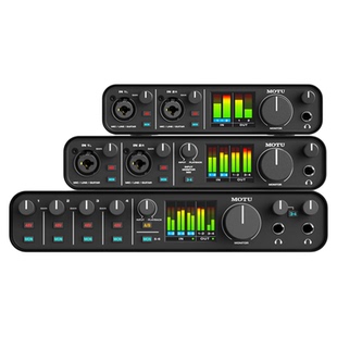 MOTU马头M2声卡 M4 M6录音编曲混音专用设备直播K歌外置音频接口