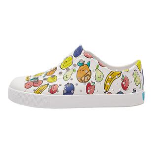 native儿童洞洞鞋凉鞋男童户外拖鞋防滑水鞋女童宝宝透气塑料童鞋