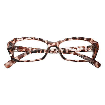 时尚豹纹小脸眼镜框可配度数