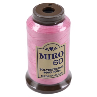 日本直供~MIRO 机缝手缝拼接贴布线 60番/300米 80色（B组）