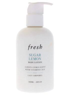 香港直邮馥蕾诗（Fresh）香甜柠檬身体乳300ml 效期至27.8正品