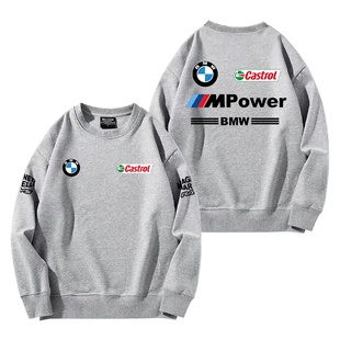 Mpower宝马BMW赛车摩托机车骑行联名长袖秋冬季卫衣圆领男女宽松