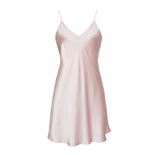 MANITO/曼尼陀Basal真丝吊带睡裙纯色性感短裙桑蚕丝家居服