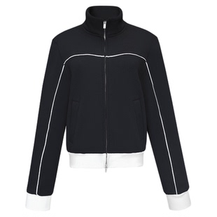 MOMENTPLAY 26早春新品立领拉链撞色卫衣开衫/卫裤SOLSOL买手店