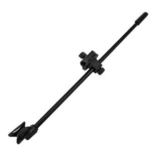 话筒横杆通用麦克风支架配件转轴咪头夹子直播支架三脚架延长杆乐谱弹唱架加长麦夹落地式支撑悬臂杆子话筒杆