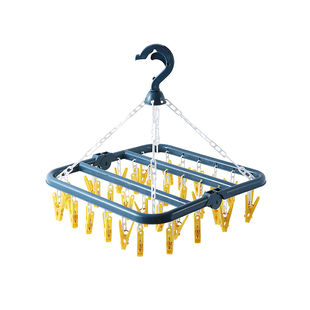 婴儿衣夹无痕防滑晾衣架防风多功能家用衣夹袜子儿童小衣凉晒神器