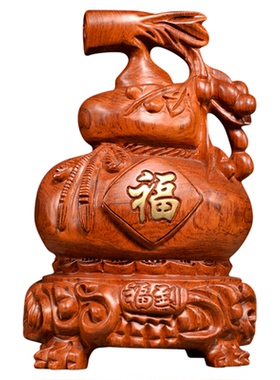 匠心雕刻客厅葫芦花梨木中式