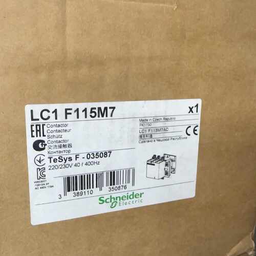 议价全新原装进口 LC1F115M7 接触器  数量3个，