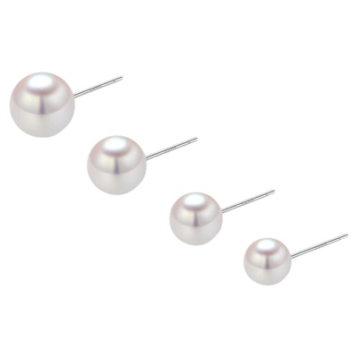 施家珍珠耳钉女高级感养耳洞耳环