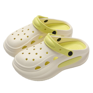 医用手术室拖鞋女款夏季外穿2025新款厚底eva防滑防臭护士洞洞鞋