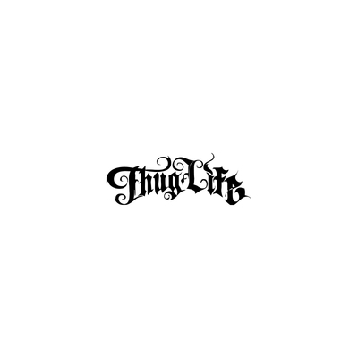 ThugLife车贴西海岸匪帮