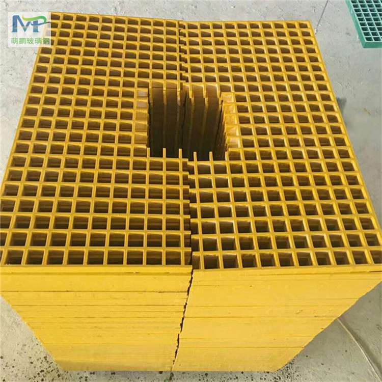 玻璃钢格栅市政绿化护树盖板地沟篦子光伏通道树检修防滑污水池池