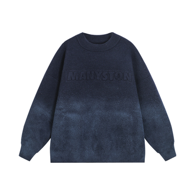 MANYSTON秋冬季保暖针织衫毛衣男