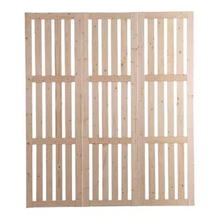 床板实木加厚榻榻米透气防潮排骨架床架子龙骨架木板床板三节板