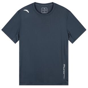安踏冰丝速干短袖男款夏季新款运动t恤半袖透气跑步运动上衣男装
