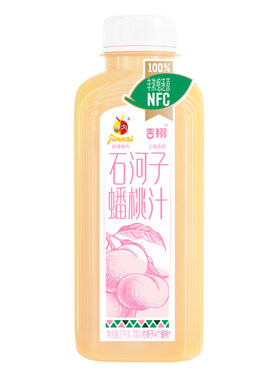 吉翔新疆石河子蟠桃汁100%NFC