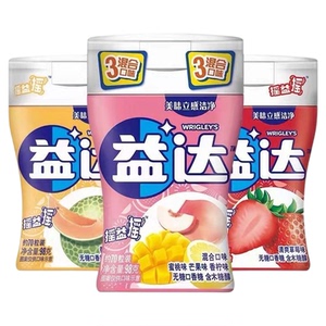 木糖醇口香糖益达无糖口香糖