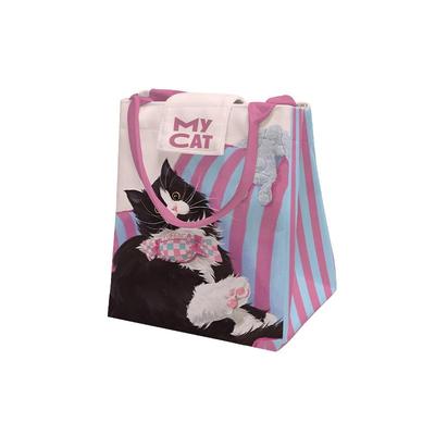 奥松联名可爱饭盒包手提袋子小学生上班族带饭保温帆布日系便当包