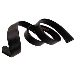 全牙齿卡槽自动扣皮带男士3.5加长胖子肥佬超长大码150cm正装腰带