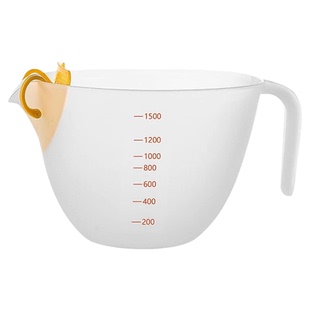 打蛋专用碗蛋挞过滤量杯带刻度食品级大容量计量杯蒸鸡蛋羹专用碗