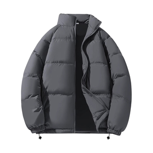 回力羽绒服男冬季加厚90白鸭绒高充绒量防风立领宽松保暖面包服Y