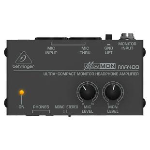 BEHRINGER/百灵达MA400 便携式解码立体声耳机放大器耳放分配器