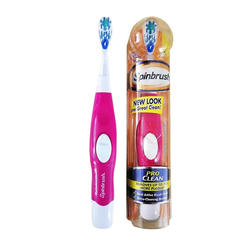 【包邮】艾禾美Spinbrush四驱原装成人电动牙刷带刷头美白护龈