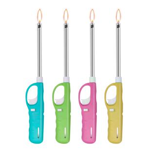 加长可弯曲打火机厨房明火点火器点火枪点火棒充气加长打火枪