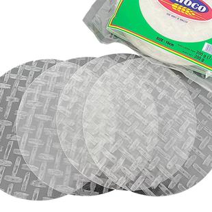 越南进口春卷皮不易破透明水晶皮米纸卷正宗加厚装饰商家可食用