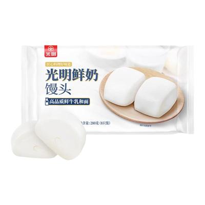 光明鲜奶馒头红糖小麦奶