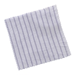 巾礼条纹方巾家用清洁抹布