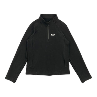 edo1一度童装25秋冬新款半拉链长袖T恤休闲立领百搭工装风打底衫