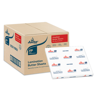 新西兰安佳淡味黄油片 蛋挞面包牛角包片状黄油脏脏包起酥黄油1kg